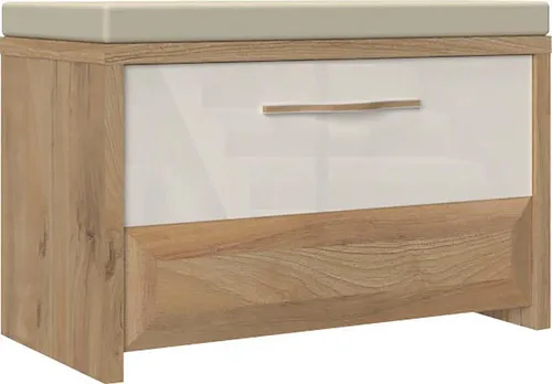 OTTO home Schuhbank Gala, hochwertig UV lackiert, mit Sitzkissen, Breite 70cm