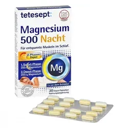 Tetesept Magnesium 500 Nacht Tabletten