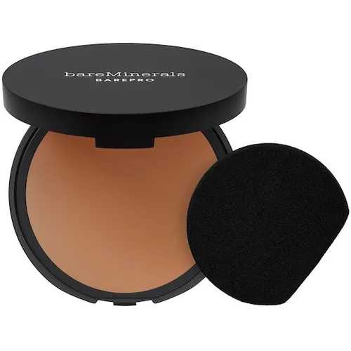 bareMinerals BarePro 24H Skin Perfecting Powder Foundation - Make-up mit 24h Haltbarkeit, reduziert sichtbar Poren und Hauttextur in nur 4 Wochen. Schweiß- und wasserfest für ein perfektes Finish ohne Flashback.