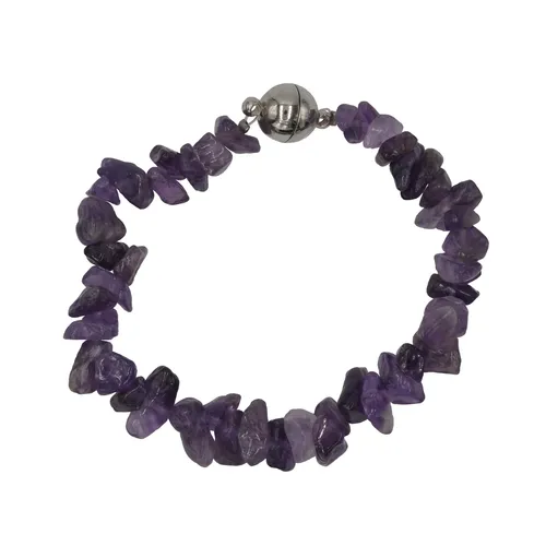 Steuer Modeschmuck Damen Armband mit Amethyst in lila von Steuer