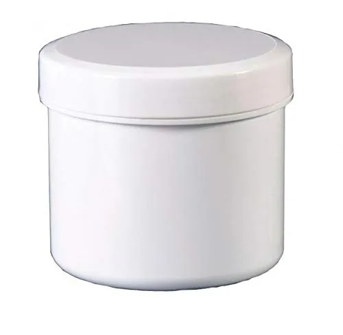 Fa.ars 25 Salbendosen Cremdose 75 g 90 ml Deckel weiß Salbendöschen Salbendöschen Dose Kunststoffdose Schraubdeckeldosen Schraubdeckel