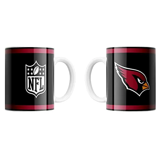 Great Branding Arizona Cardinals NFL Classic Mug - Kickoff Tasse - Sportfan Kaffeebecher mit 330 ml Fassungsvermögen, stylisches Kickoff-Design in Teamfarben und großem Teamlogo. Offizielles Lizenzprodukt der NFL, perfekt für jeden Fan!
