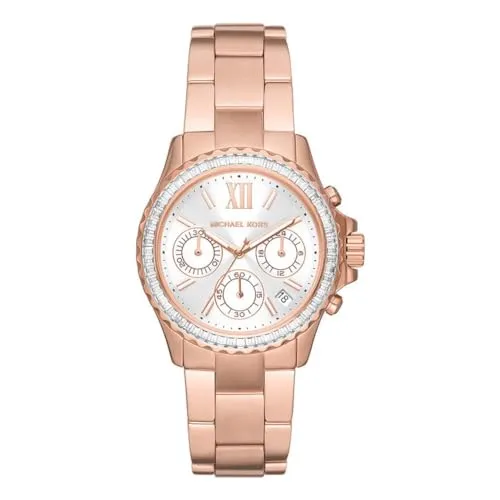 Michael Kors Damen Armbanduhr Everest MK7213 in rosegold von Michael Kors