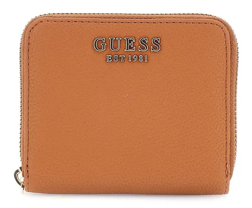 GUESS Guess Laurel II SLG Small Zip Around - Elegante Geldbörse 11 cm - Portemonnaies aus strapazierfähigem Kunstleder mit sicherem Reißverschluss und durchdachter Fächeraufteilung für optimale Organisation Ihrer Karten und Münzen.