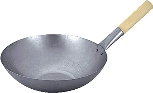 JADE TEMPLE Wok 17285, Eisenpfanne grau 20 x 53 x 33 cm