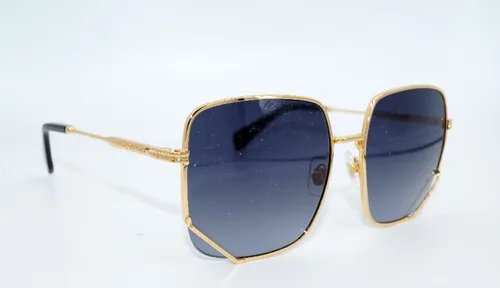 Marc Jacobs Runway MJ 1008/S 01Q GOLD BROWN Damen Sonnenbrille - Sonnenbrille mit quadratischem Metallrahmen in elegantem Gold, ideal für ovale und runde Gesichtsformen. Farbverlaufsgläser in Braun bieten optimalen Lichtschutz und Stil.