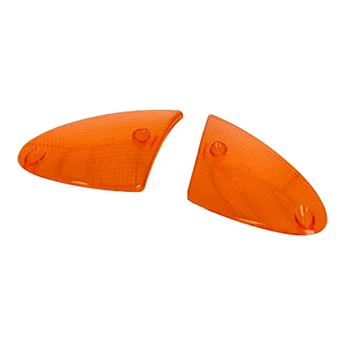 UK-Motors Blinkerglas Paar orange vorne für Aprilia Leonardo 125 150 SR50LC SR50AC SR125