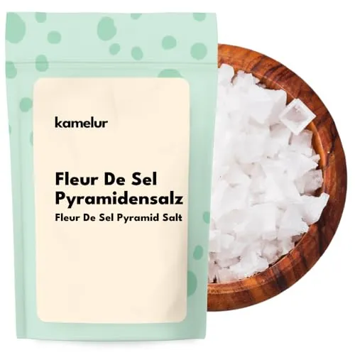  200g Indische Sonnenflocken Salz Fleur de Sel von Hand geerntet 42,25 EUR/kg