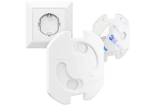 deleyCON Funksteckdose deleyCON 40x Kindersicherung für Steckdosen & Steckdosenleisten