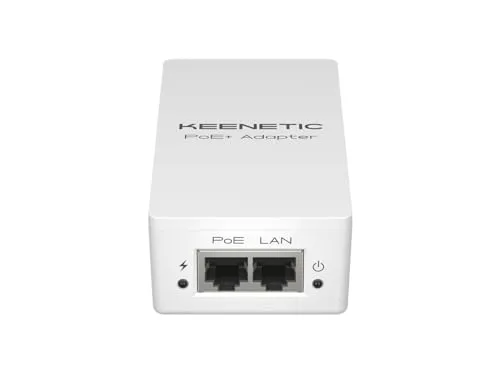 Keenetic PoE+ Gigabit Adapter mit 30-W-Netzteil