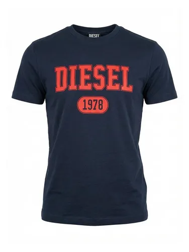 Diesel T-DIEGOR 1-A Rundhalsshirt Slim Fit blau M (46) von Diesel