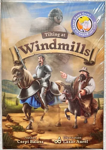 Produktbild Tilting at Windmills TL Games Kartenspiel Duellspiel Familienspiel Don Quijote