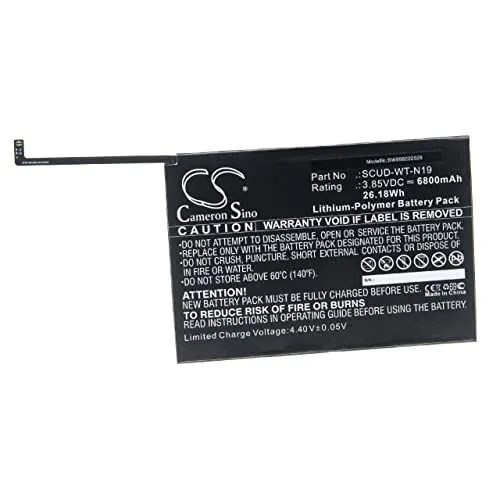 vhbw Akku kompatibel mit Samsung SM-T500, SM-T505 Tablet Pad (6800mAh, 3,85V, Li-Polymer)