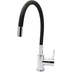 Einhebelmixer flexibel schwenkbar schwarz 360° - Küchenarmaturen, ergonomisches Design mit 360° Schwenkfunktion für maximale Flexibilität bei der Nutzung.