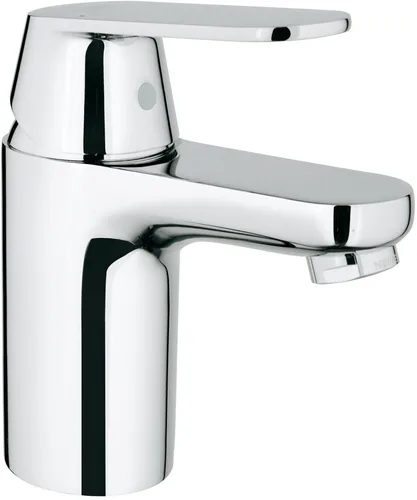 Grohe Eurosmart Cosmopolitan Waschbecken Armatur S-Size 32824000 - Moderne Waschbecken-Armatur mit Einhandbedienung, GROHE SilkMove Technologie für präzise Wassersteuerung und langlebige Qualität.