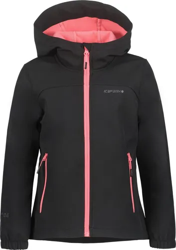 Icepeak Kobryn Softshelljacke für Kinder - Bequeme Softshelljacke für kühle Tage, wasserabweisend und winddicht. Mit elastischen Manschetten und zwei Reißverschlusstaschen bietet sie optimalen Komfort und Schutz.
