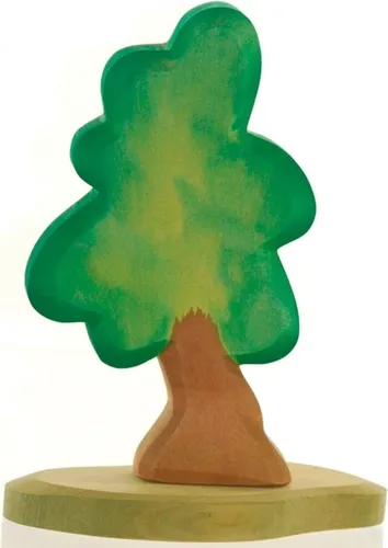 Ostheimer Baum Holzfigur in grün von Magarete Ostheimer