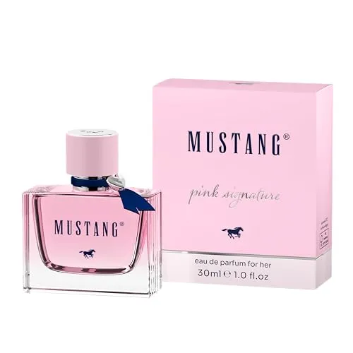 MUSTANG Damen Parfum Mustang Pink Signature - Eau de Parfum für Damen mit frischen und blumigen Noten, ideal für den täglichen Gebrauch und sorgt für einen langanhaltenden Duft.