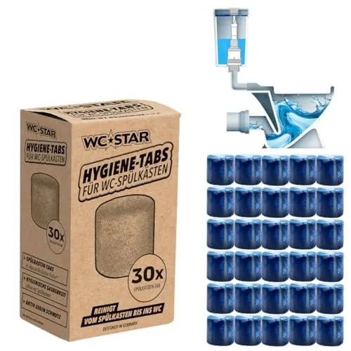 Produktbild WC-Star 30x Spülkasten-Frische-Tabs