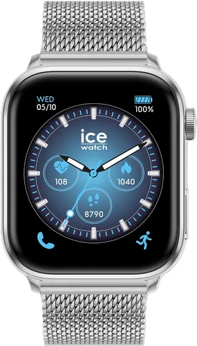Produktbild ICE Watch Ice Smart 3.0 Rectangular 1.78 Silber Milanese (025803)