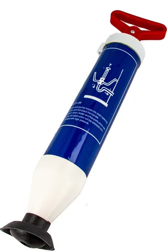 EUROTOOLS Abflussreiniger Rohrreiniger Pumpe mit Saug