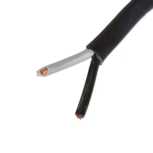 Flachkabel 2x1mm² Meterware 2 adrig Anhänger Leitung Beleuchtung DC Kabel