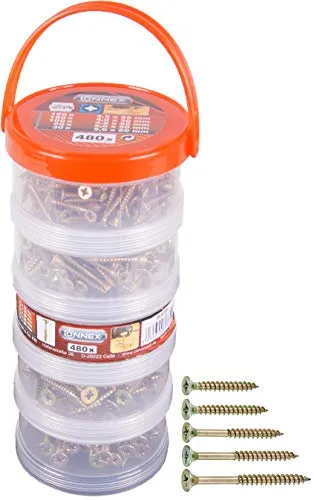 Connex Universalschrauben-Sortiment 480-teilig von Connex