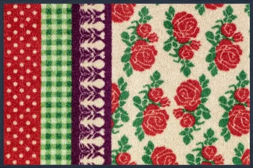 wash + dry 030829 Fußmatte English Garden 50 x 75 cm