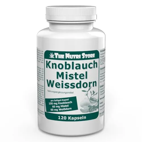 Knoblauch Mistel Weissdorn Kapseln 120 Stk.