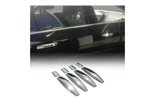 Türgriff Cover Türkappen Stahl Chrom für Opel Zafira B/C - Türgriffe für Opel Zafira B/C, 6-teiliges Set aus langlebigem Chromstahl, einfache Installation mit Aufkleber-Befestigung, ideal für ein stilvolles Tuning.