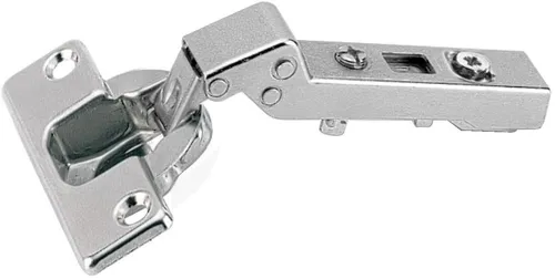 Hettich Intermat 9936 W45 95˚ Auflagescharnier - Scharniere mit innovativer Schließautomatik, ideal für Möbel mit 95° Öffnungswinkel, robust aus verzinktem Stahl und Zinkdruckguss.