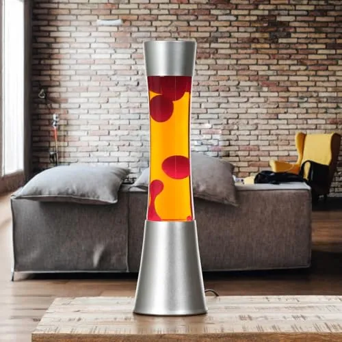 Licht-Erlebnisse Lavalampe Orange Rot