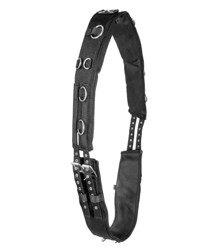 WALDHAUSEN Longiergurt Supersoft, PON, schwarz