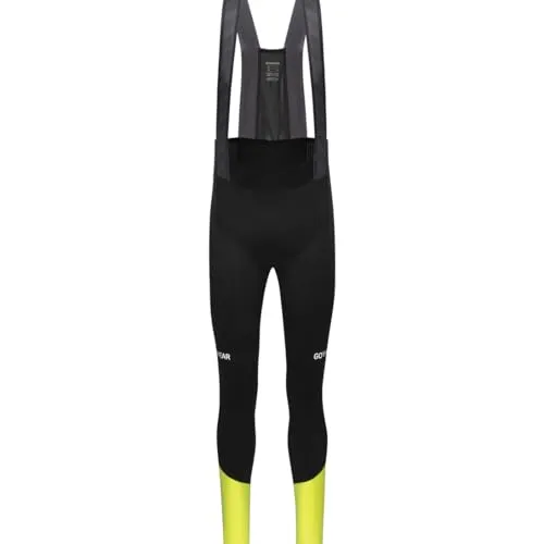 GORE WEAR Herren Advanced Brand Core Trainingshose - Funktionale Trägerhose für Radfahrer, ideal für kühle Bedingungen. Atmungsaktives Material und ADVANCED Sitzpolster sorgen für besten Komfort und Performance.