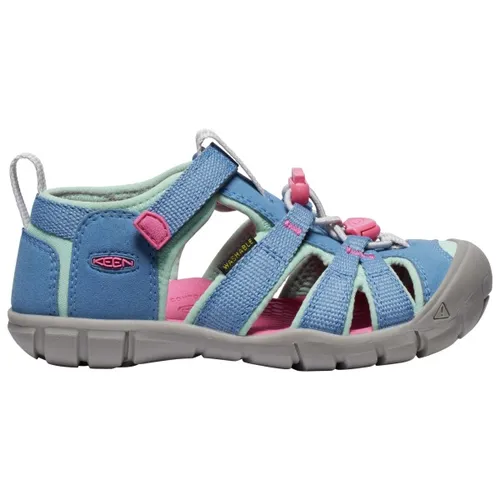 Keen SEACAMP II CNX Sandale - Wanderschuhe für Kinder, ideal für Abenteuer im Freien mit schnelltrocknendem Obermaterial und sicherem Klettverschluss.