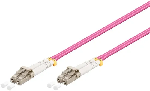 Goobay 95936 LWL Kabel, Multimode (OM4) Violett, 3 m in lila von Goobay