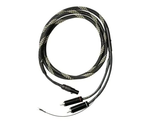 Pro-Ject Audio Systems Connect it Phono DS RCA/miniXLR, Phonokabel mit OFC-Kupferleiter und versilberten Steckern, 1,23m