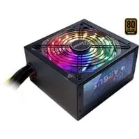 Argus RGB-500W II PC-Netzteil, 500 Watt - ATX12V 2.3 Netzteil mit 80 PLUS Bronze Zertifizierung, leise im Betrieb (19-35 dB) und ideal für Gaming-PCs mit RGB-Beleuchtung.