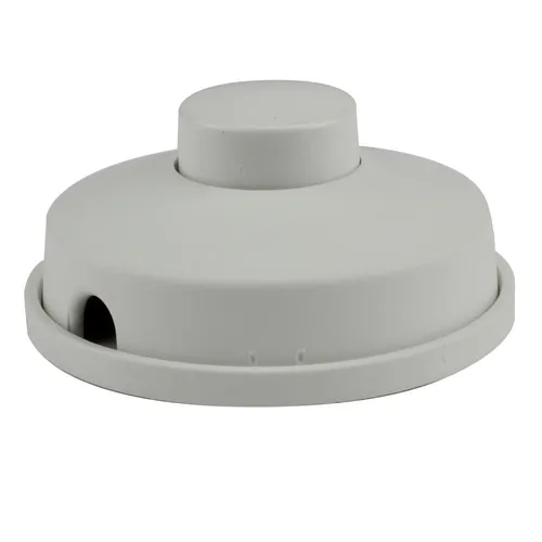Fuß-Tretschalter 1pol 1A 250V 1A weiß