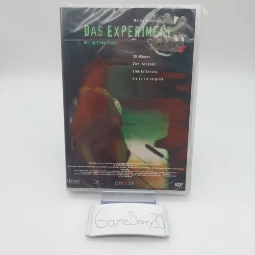 Neu Moritz Bleibtreu Das Experiment DVD
