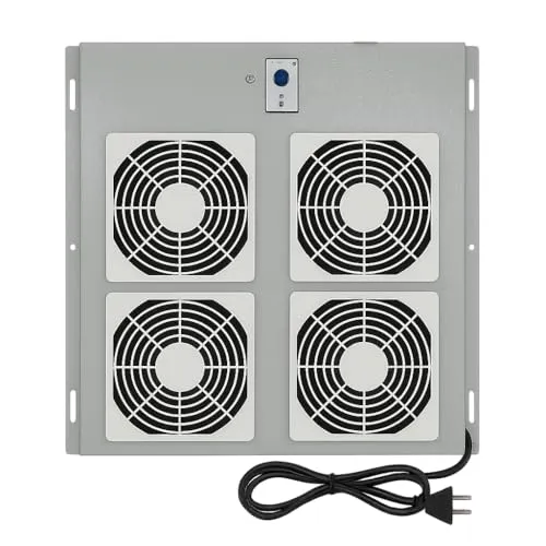 DSIT Belüftungseinheit mit 4 Ventilatoren und Thermostat für Outdoor Netzwerkschränken