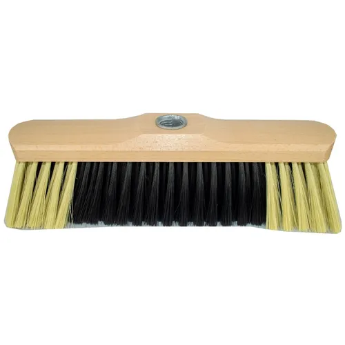 Küchenbesen 28 cm lackiert, Haarmischung, mit Gewinde