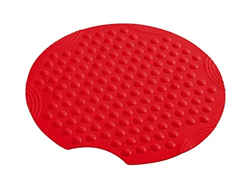 Ridder Duscheinlage Tecno rot, B: 55 cm – TÜV geprüft in rot von Ridder