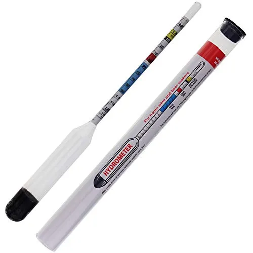 Hydrometer für Heimbrau-Tests während der Wein- und Bierherstellung – unverzichtbares Hydrometer-Zubehör