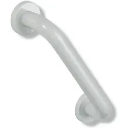 Hewi Wannengriff Serie 477 mit Rosette, reinweiß - Behinderten-Bedarf, idealer Badewannengriff zur Unterstützung beim Ein- und Ausstieg, aus hochwertigem Polyamid für optimale Haptik und Sicherheit.