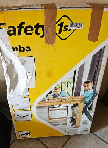 Baby Hochstuhl, Safety 1st mit Tisch, verstellbar weiß 7445