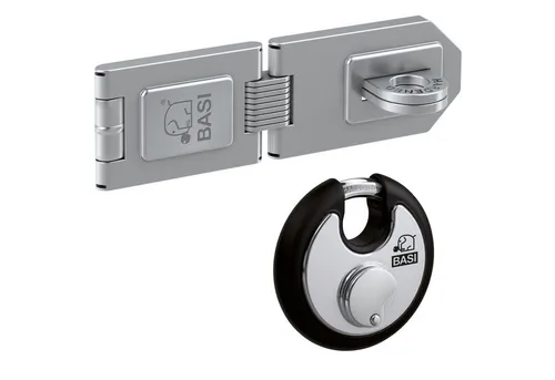 BASI Sicherheits-Stallriegel mit Vorhangschloss von BASI