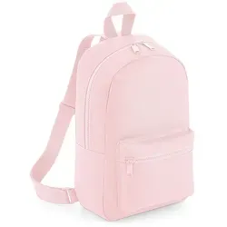 BagBase BG153 | Mini Essential Fashion Backpack / 23 x 35 x 12 cm - Farbe: Powder Pink - Größe: 23 x 35 x 12 cm - Pink