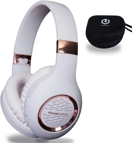 Bluetooth Kopfhörer Over Ear, Kabellose Kopfhörer Faltbarer mit Mikrofon,Hi-Fi-Stereo tiefer Bass,weicher Ohrenschützer kabelloses & kabelgebundenes