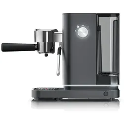 WMF Lumero Espressomaschine 1400 Watt - Siebträgermaschine mit 15 bar Pumpendruck, ideal für Espresso und Cappuccino. Integrierte Milchaufschäumdüse für cremigen Milchschaum und schnelles Aufheizen in 30 Sekunden.
